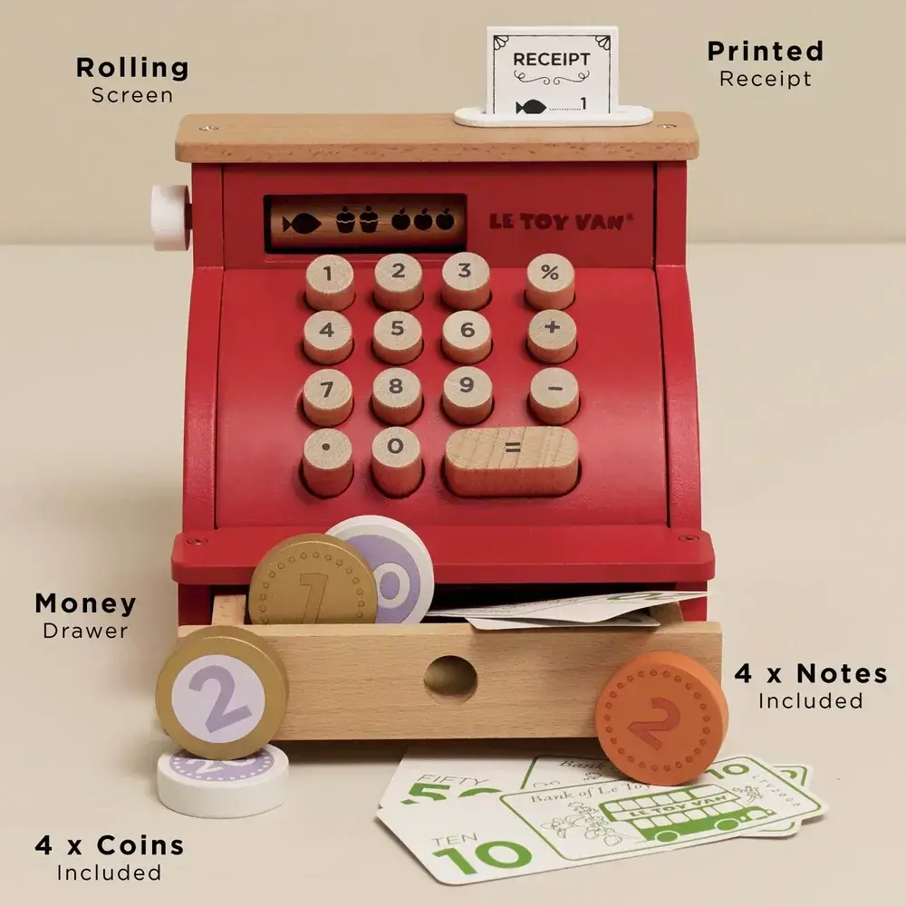 Le Toy Van Shop Till And Money
